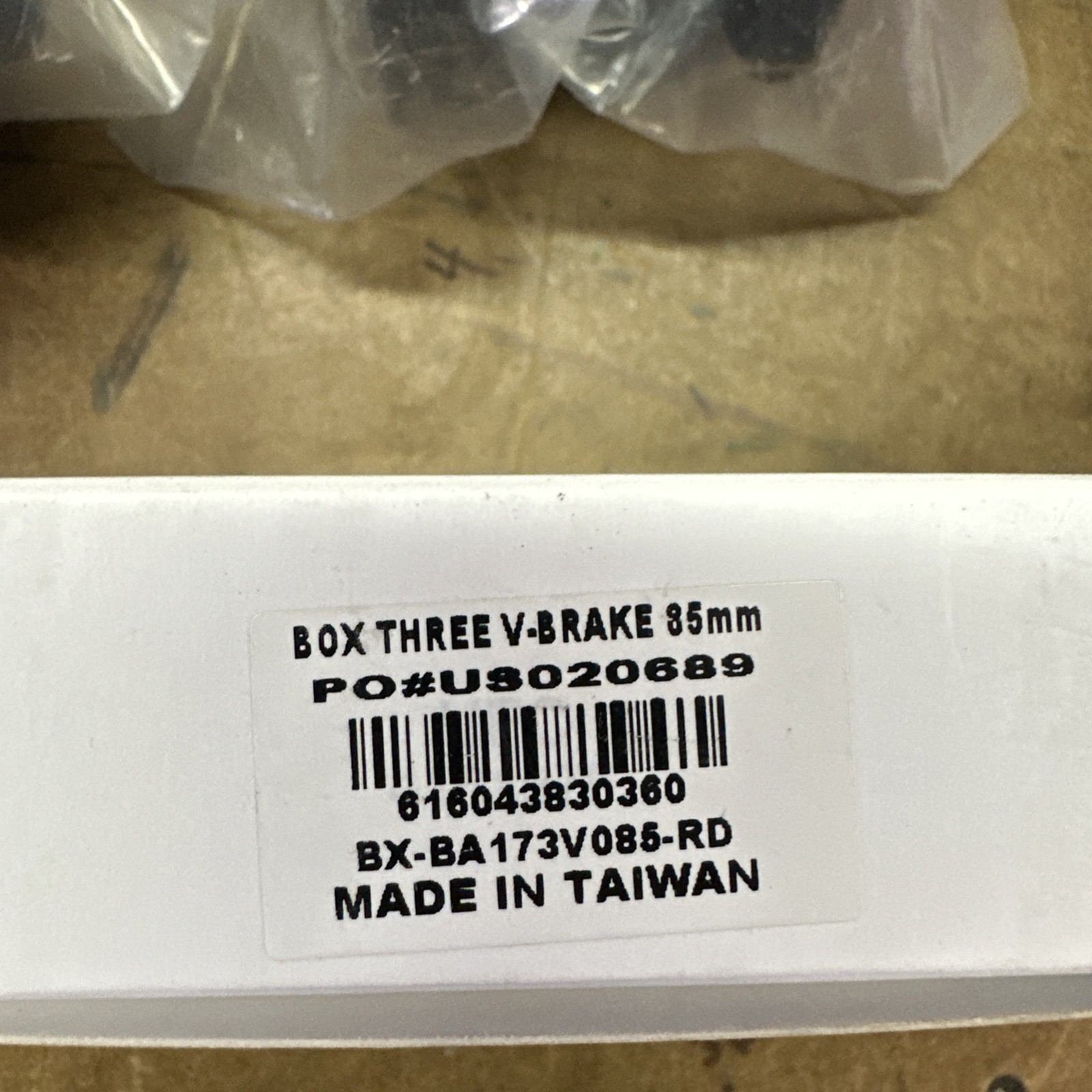 Box Three V-Brake 85mm Red