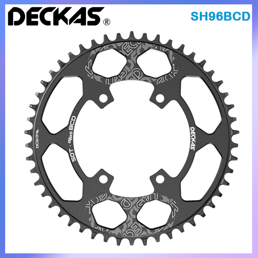 DECKAS SH 96BCD Narrow Wide Round Chainring Al Alloy Chainwheel For M4100 M5100