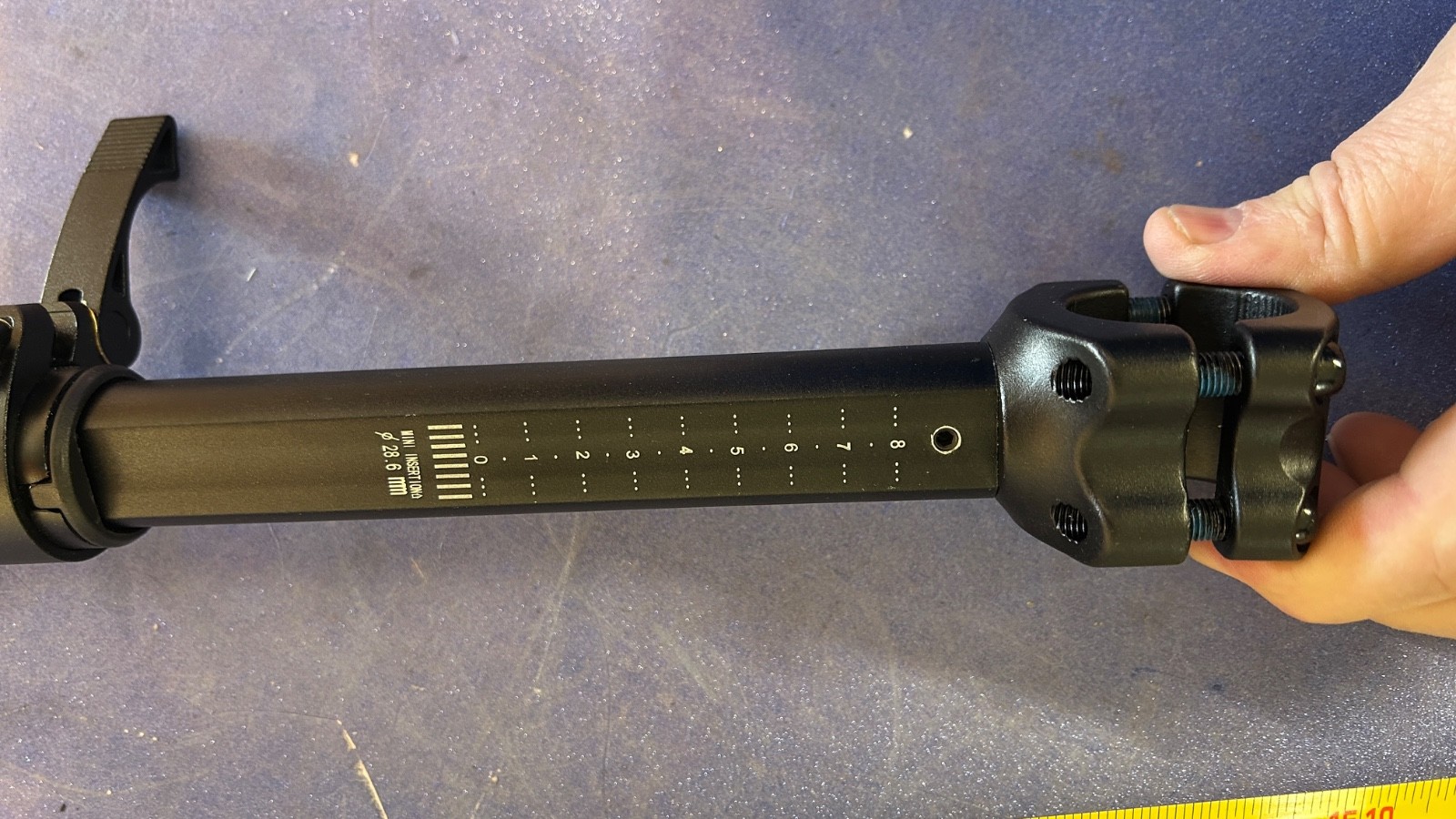 Very Heavy Duty Telescopic Stem, Seat, Post, onH