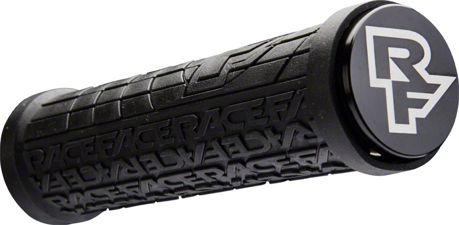 RaceFace Grippler Grips – Black, Lock-On, 33mm