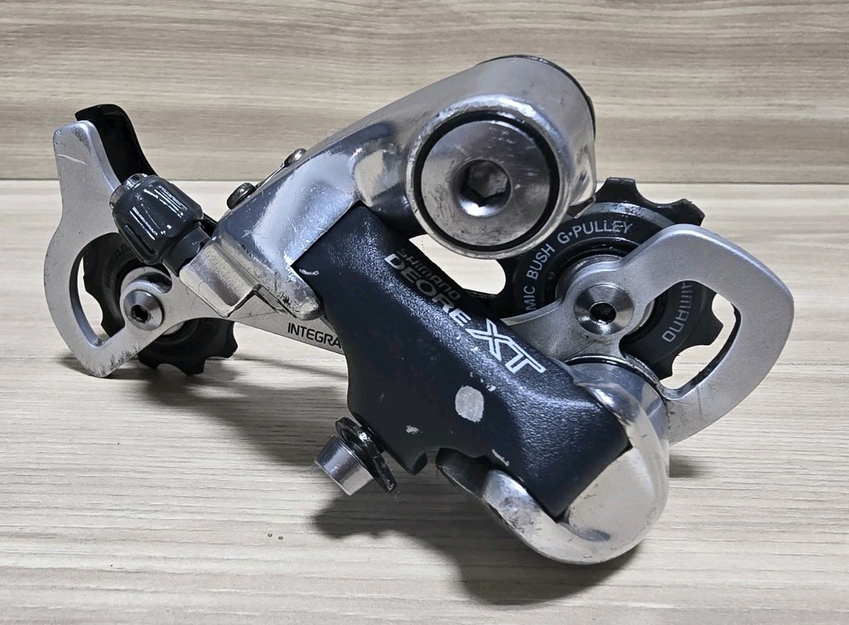 Shimano Deore XT RD-M739Rear Derailleur Long Cage Freshly Serviced *Fast Ship*