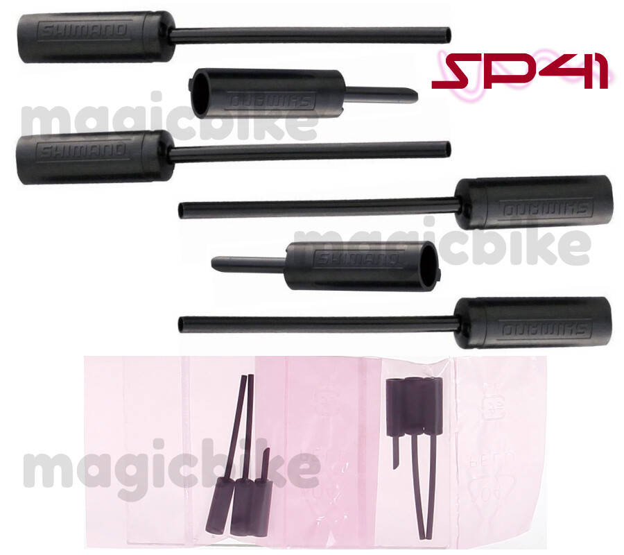 (2 Packs) Shimano SIS SP41 Outer Gear Casing Nose Long x2 & Short x1 Cap
