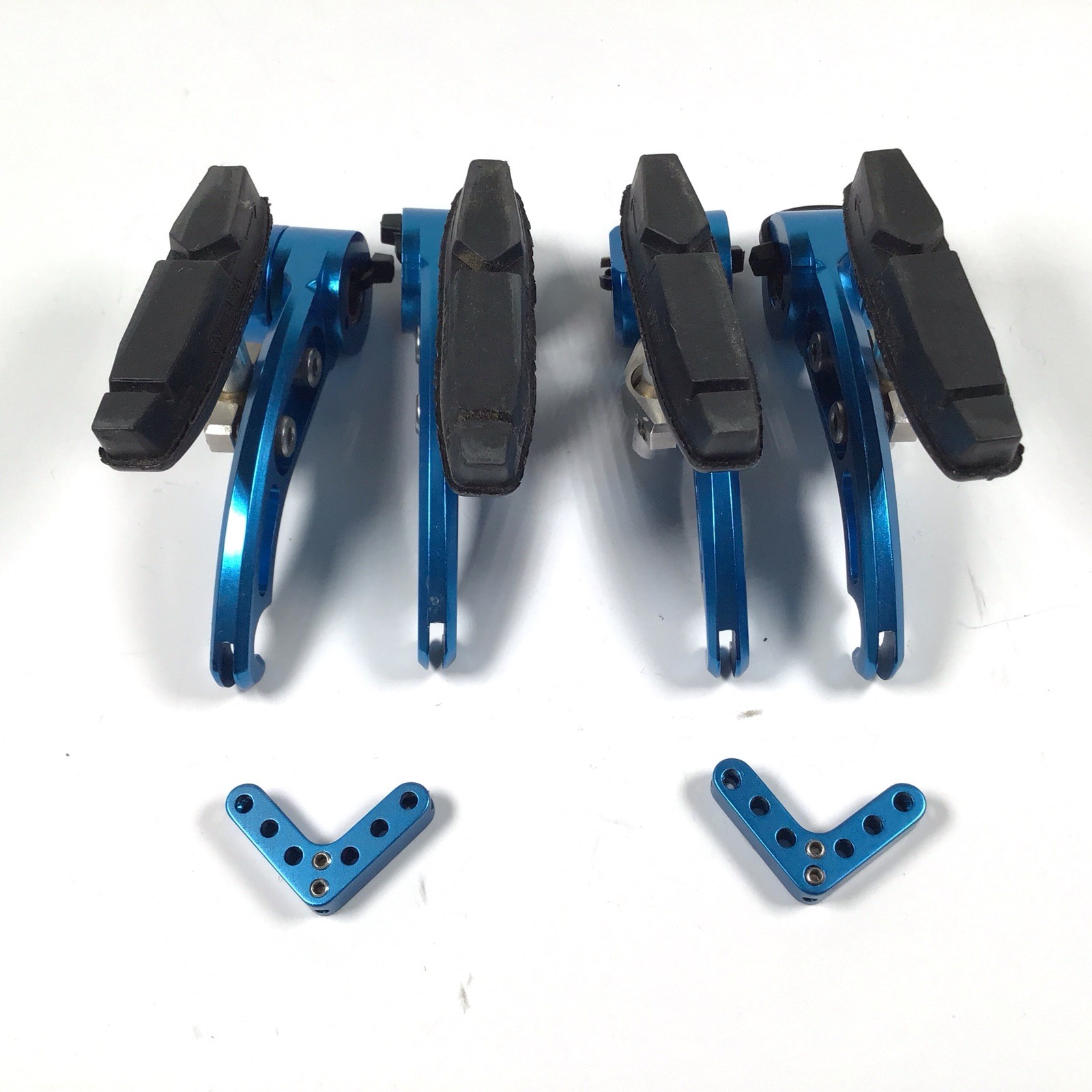 Tech-Lite Cantilever Brake Set Blue NOS Vintage MTB Technogen Rare Grafton