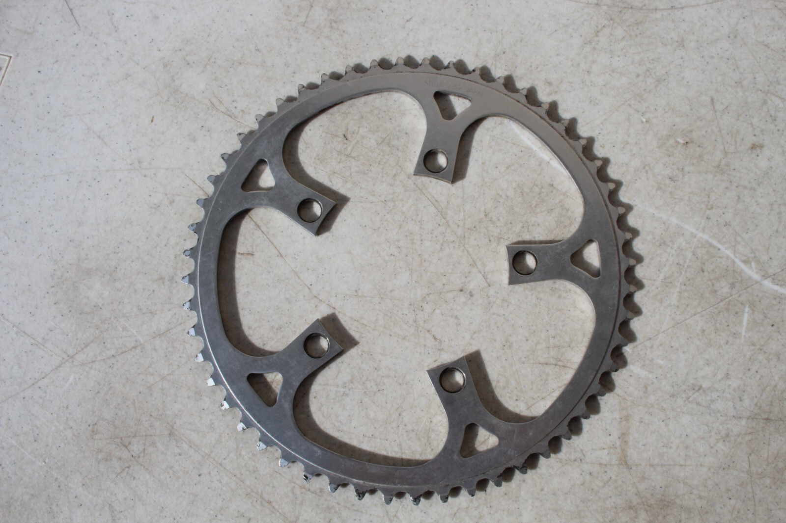 Retro Vintage Sugino 52 Tooth Silver Chainring 110 BCD JAPAN