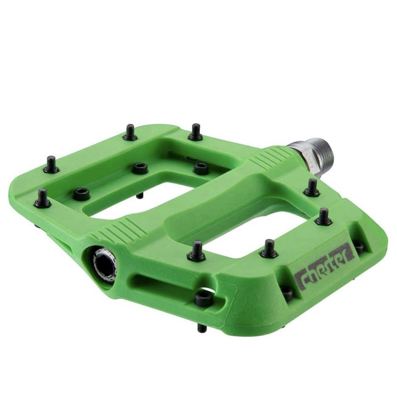 RaceFace Chester Composite Platform Pedals Green MTB BMX 2 Pack Pair