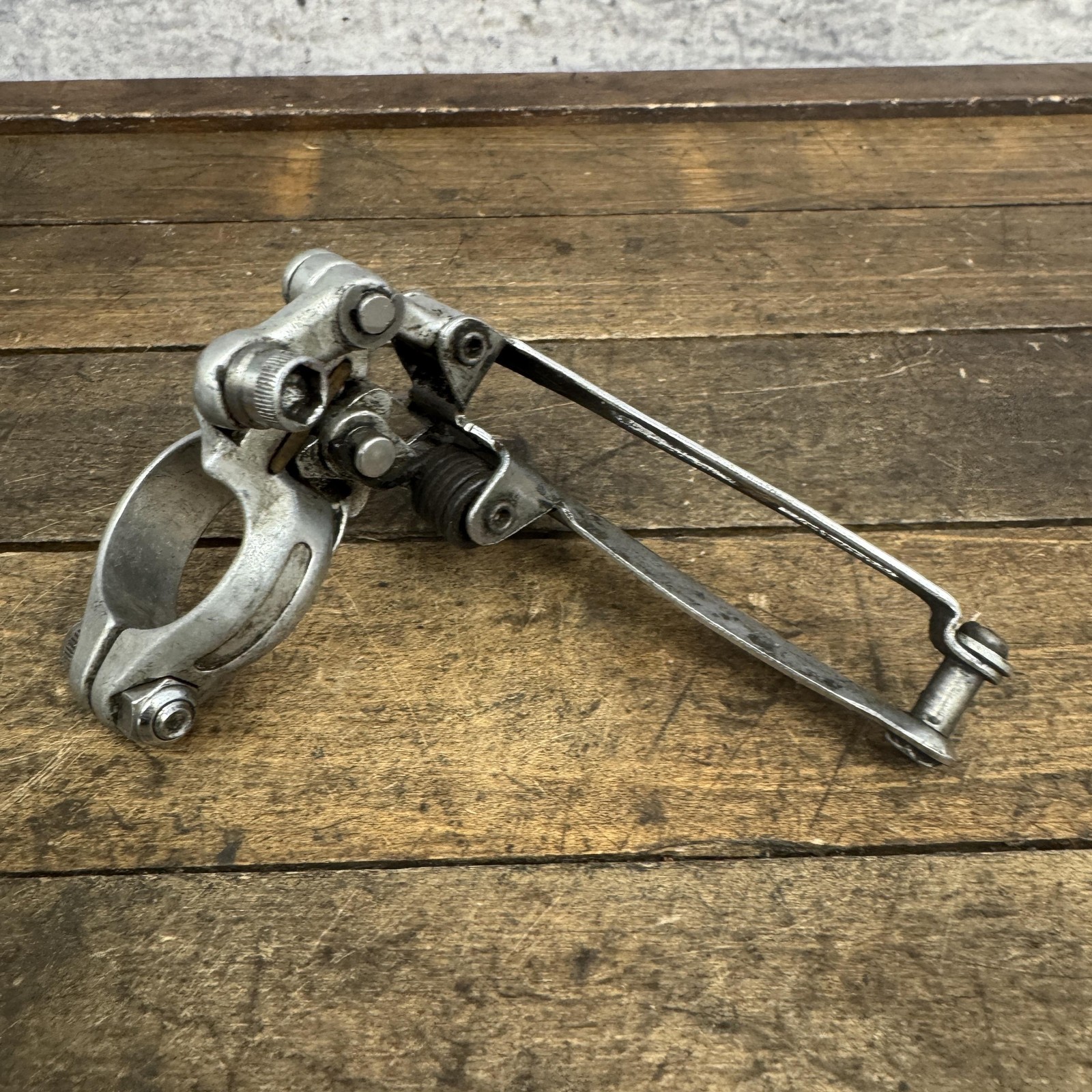 Vintage Shimano 600 Arabesque Front Derailleur 28.6 Clamp Double Japan Road Earl