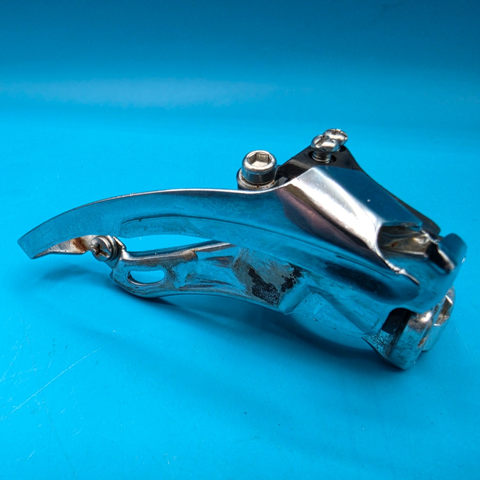 Vintage Shimano Deore XT FD-M739 Front Derailleur 34.9mm Clamp Bottom Pull g22
