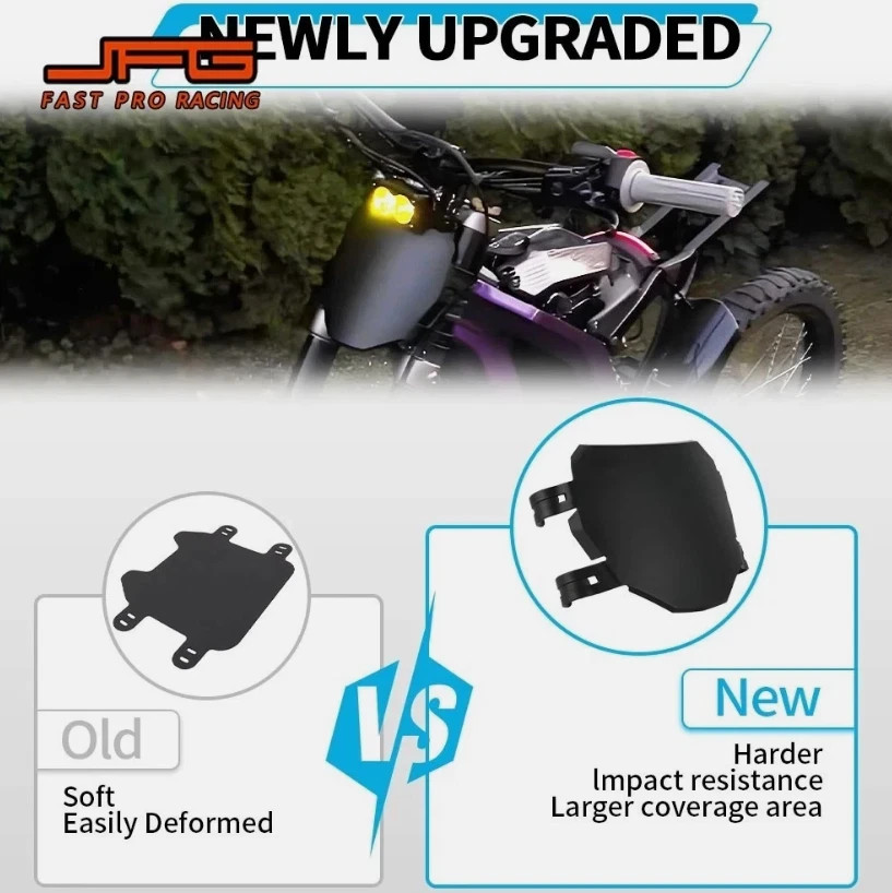 ODI Black Number Plate With Zip Ties For Downhill MTB’s EBikes Surrons