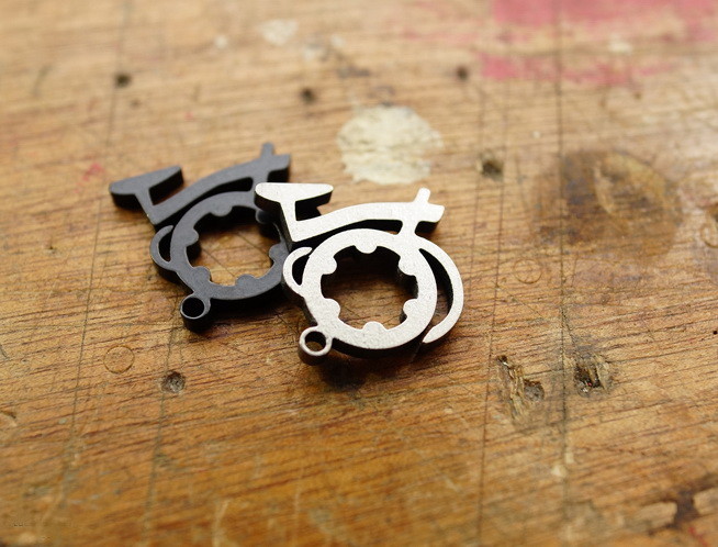 Titanium Hex Key Spanner 74mm Front QR skewer Ti Axle for Brompton Dahon Bike 9g