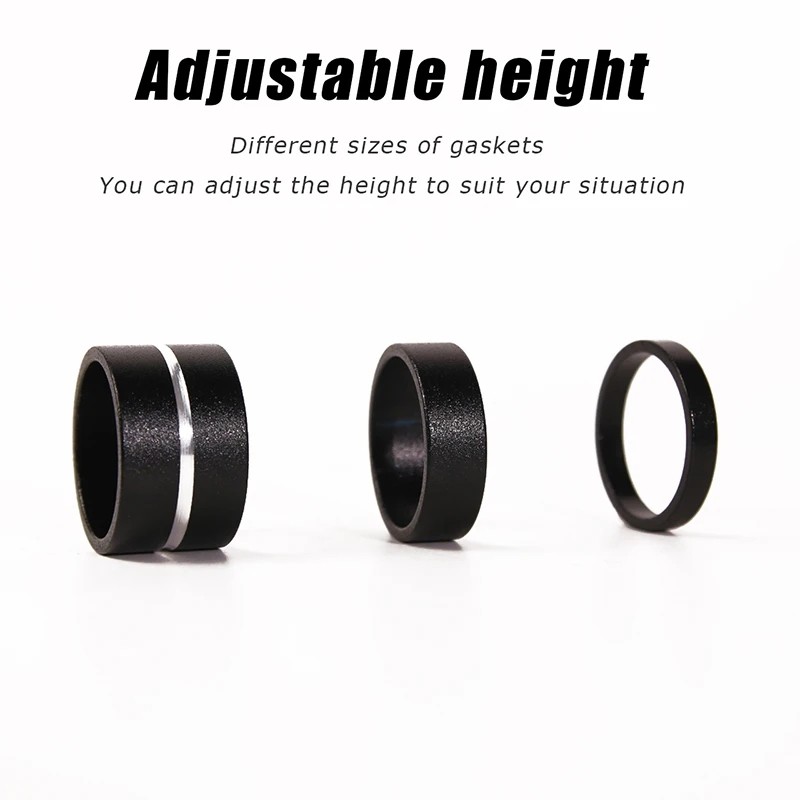 115/180/210mm MTB Bike Handlebar Front Fork Stem Riser Extender Extension Adapto