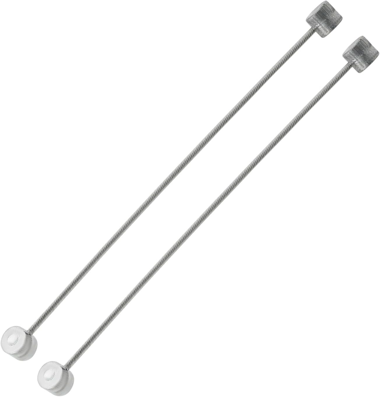Silver Double-End Straddle Wires – 110mm Compatibility for Vintage & Modern B…