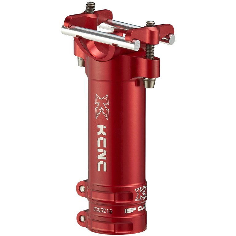 KCNC ISP Majestic Seat Clamp 34.9mm / Height: 100mm / offset: Zero red /USPS