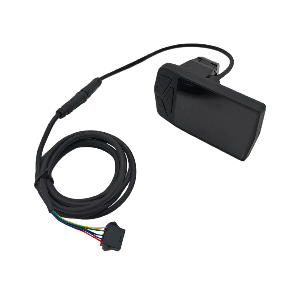 Ebike T24 Color LCD Display 36V 48V 52V 60V 72V UART No. 2 Protocol SM Plug