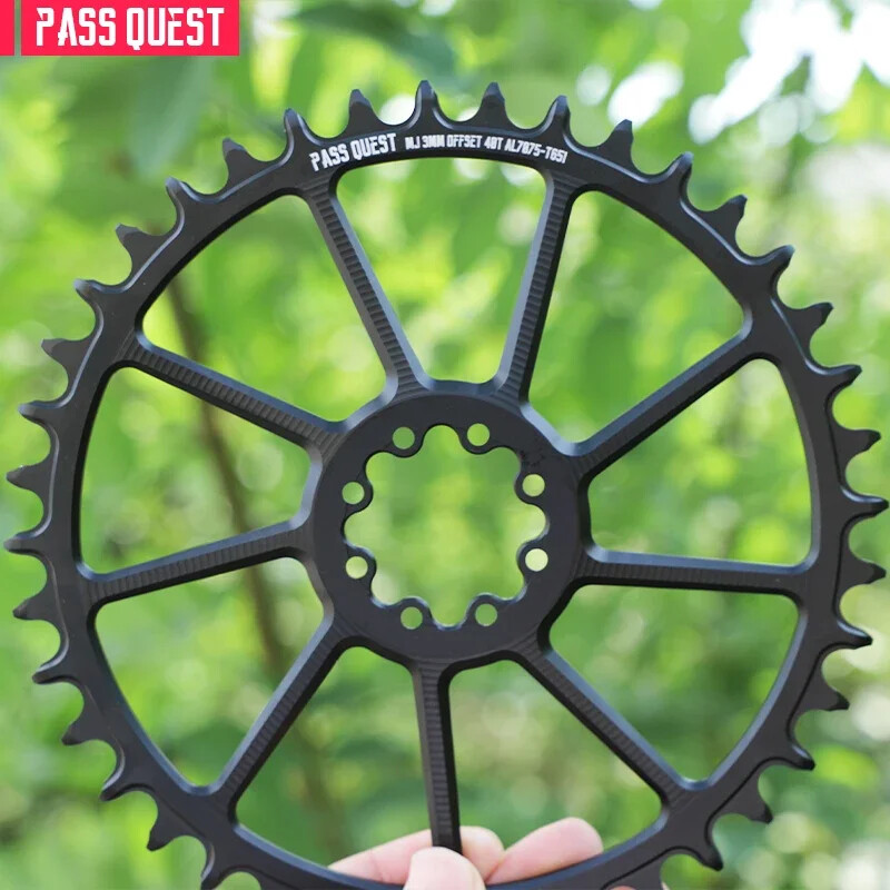MTB Bicycle 3mm Offset Round Chainring Narrow Wide Chainring 40 42 44 46 48T