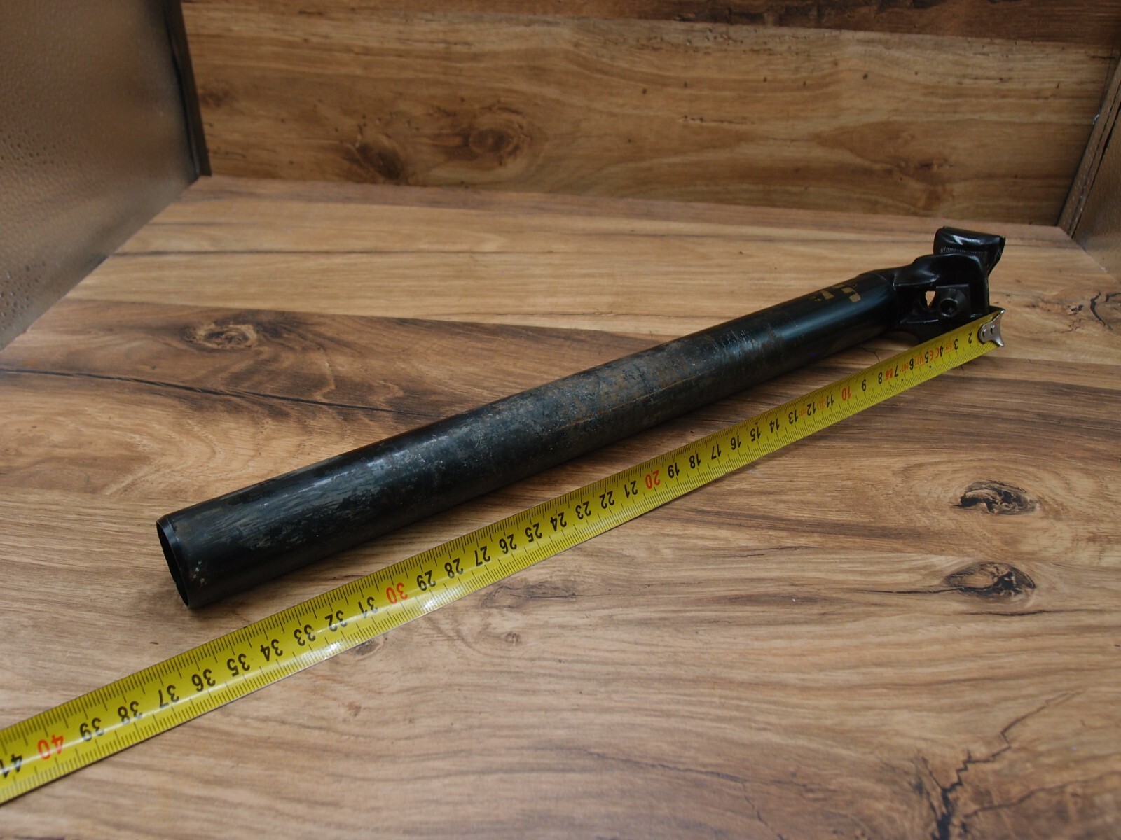 1993 steel CRMO plain seatpost UNO Kalloy for MTB 29.6 mm