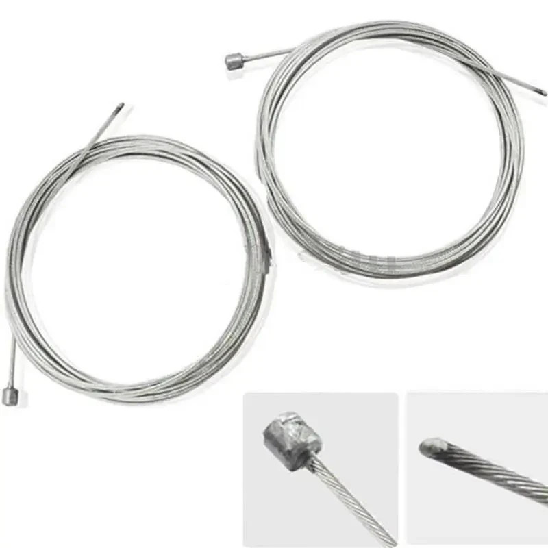 MTB Bicycle Brake & Gear Cable Set 2M Inner Wire Shifter Road Bike Wire