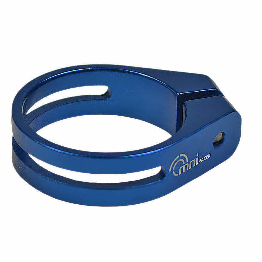 OMNI Racer WORLDS LIGHTEST Alloy Seatpost Clamp: JUST 10 grams!!! 28.6-29mm