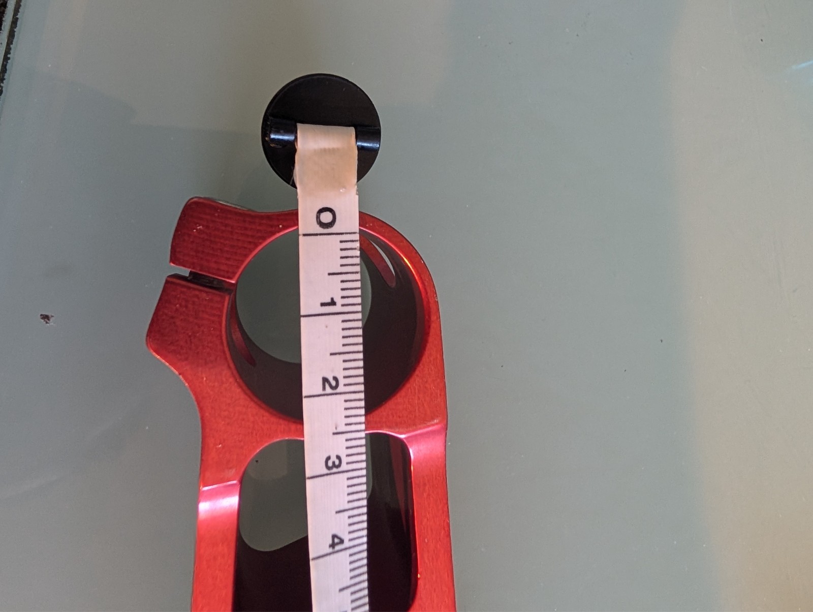 Vintage Kooka Billet Anodized Red Stem Rare CNC 90s MTB 130-135mm
