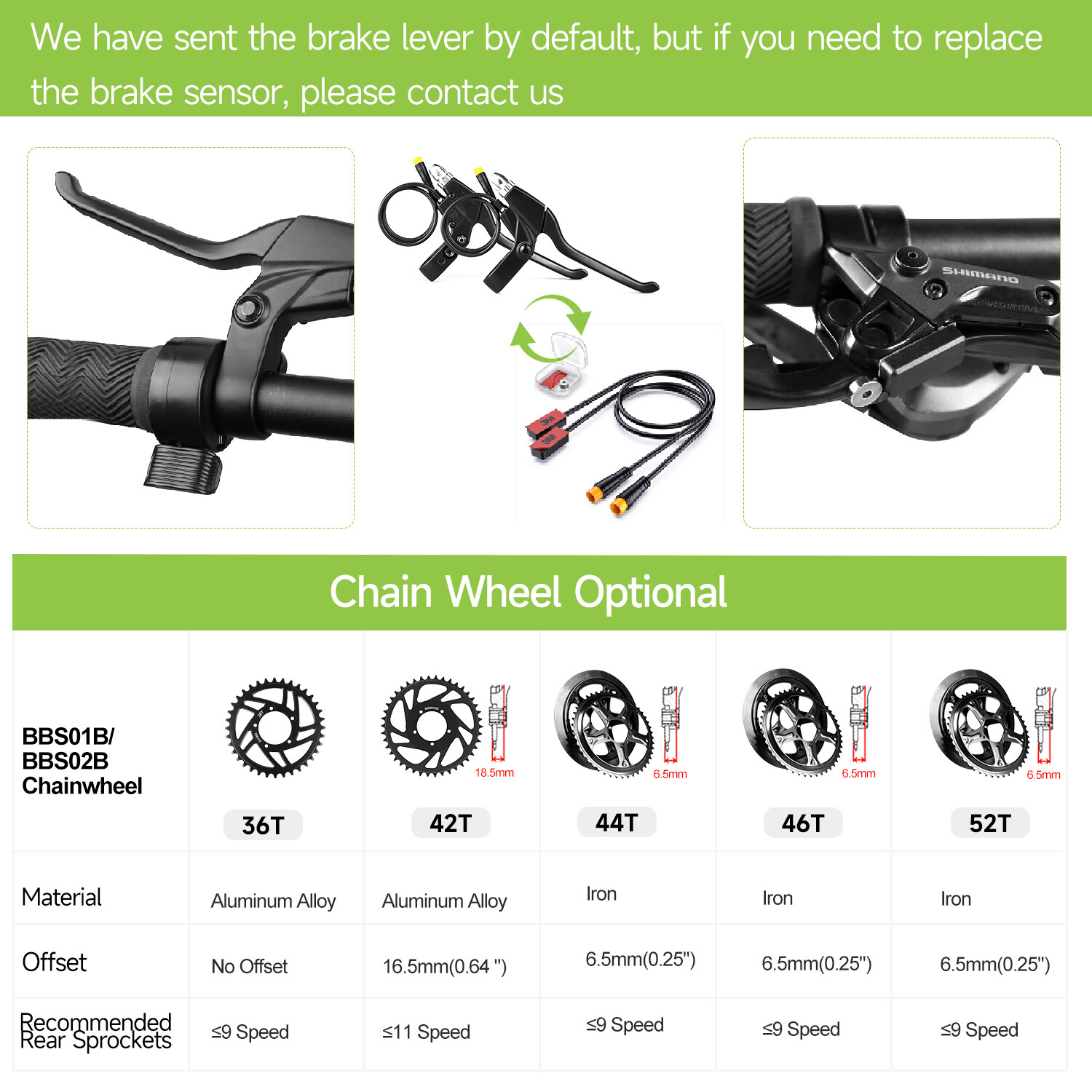 BAFANG BBS02B 48V750W68-73MM Mid Drive Motor Conversion Kit DIY Electric Bicycle