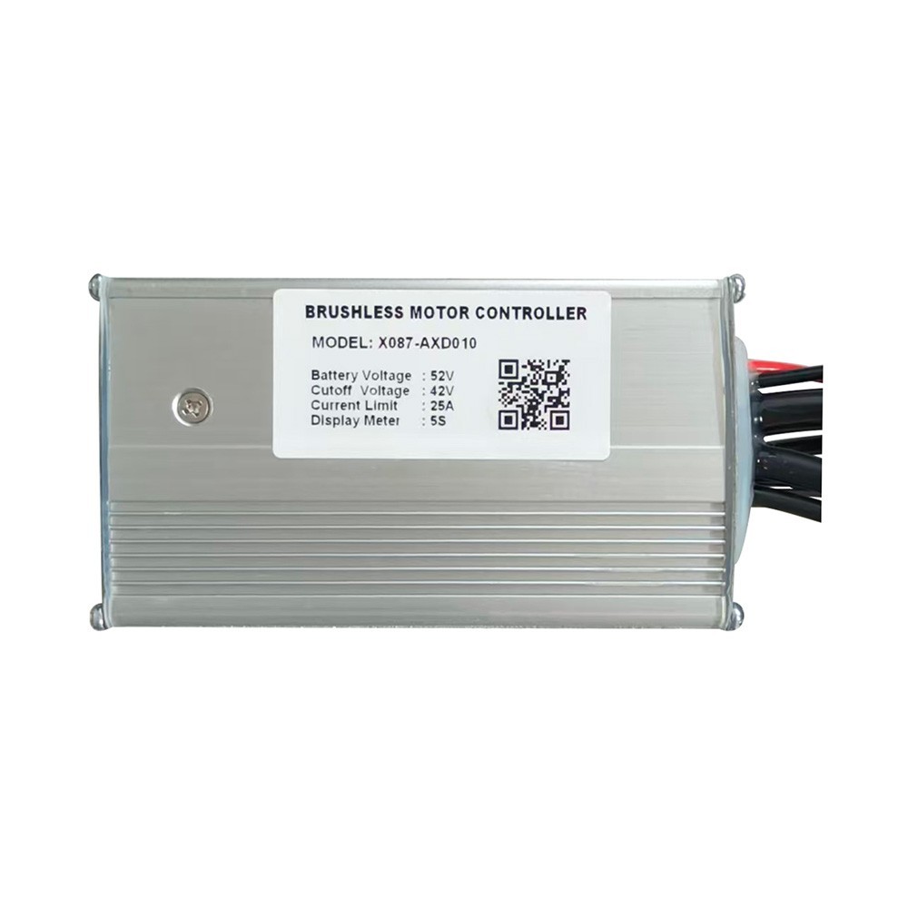 Brushless Motor Controller X087-AXD010 52V 25A EBike Conversion Kit For Meter 5S