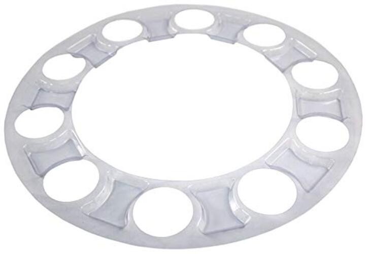 Chrome ABS Plastic Front Hub Caps Wheel Axle Covers with 33 mm Screw on Normal