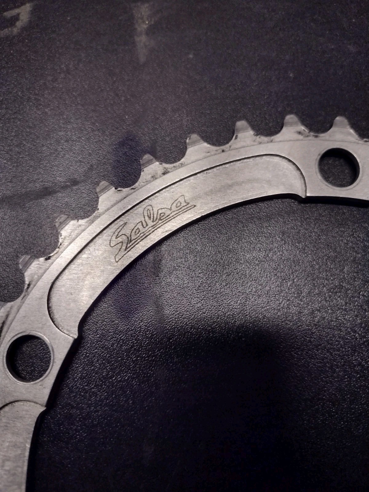 Salsa 144×42 Tooth Chainring Silver Single Speed