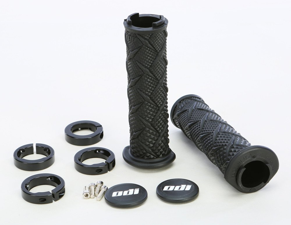 ODI X Treme Black Lock On ATV Handlebar Grips J30XTB B