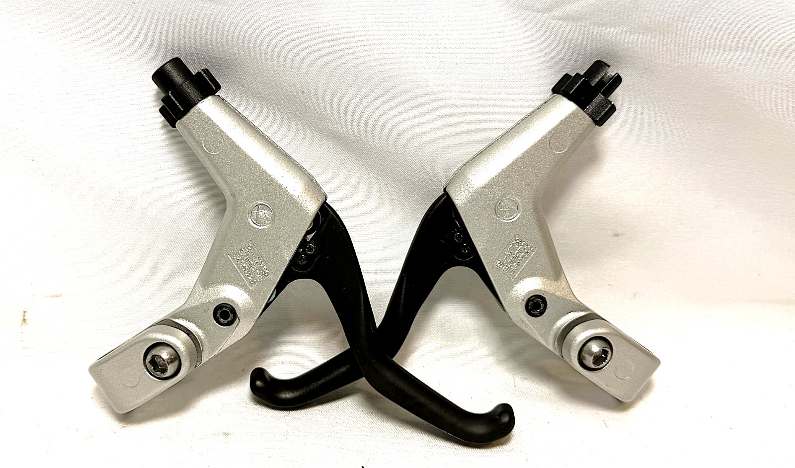 Vintage Shimano Deore XT Brake Levers BL-M739 Mountain Bike mtb linear pull V