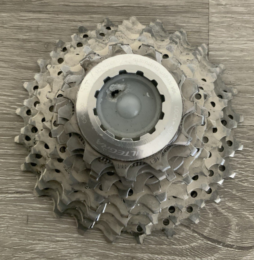 SHIMANO ULTEGRA 10 SPEED CASSETTE 11-25 TOOTH 6700 MODEL 224 GRAMS