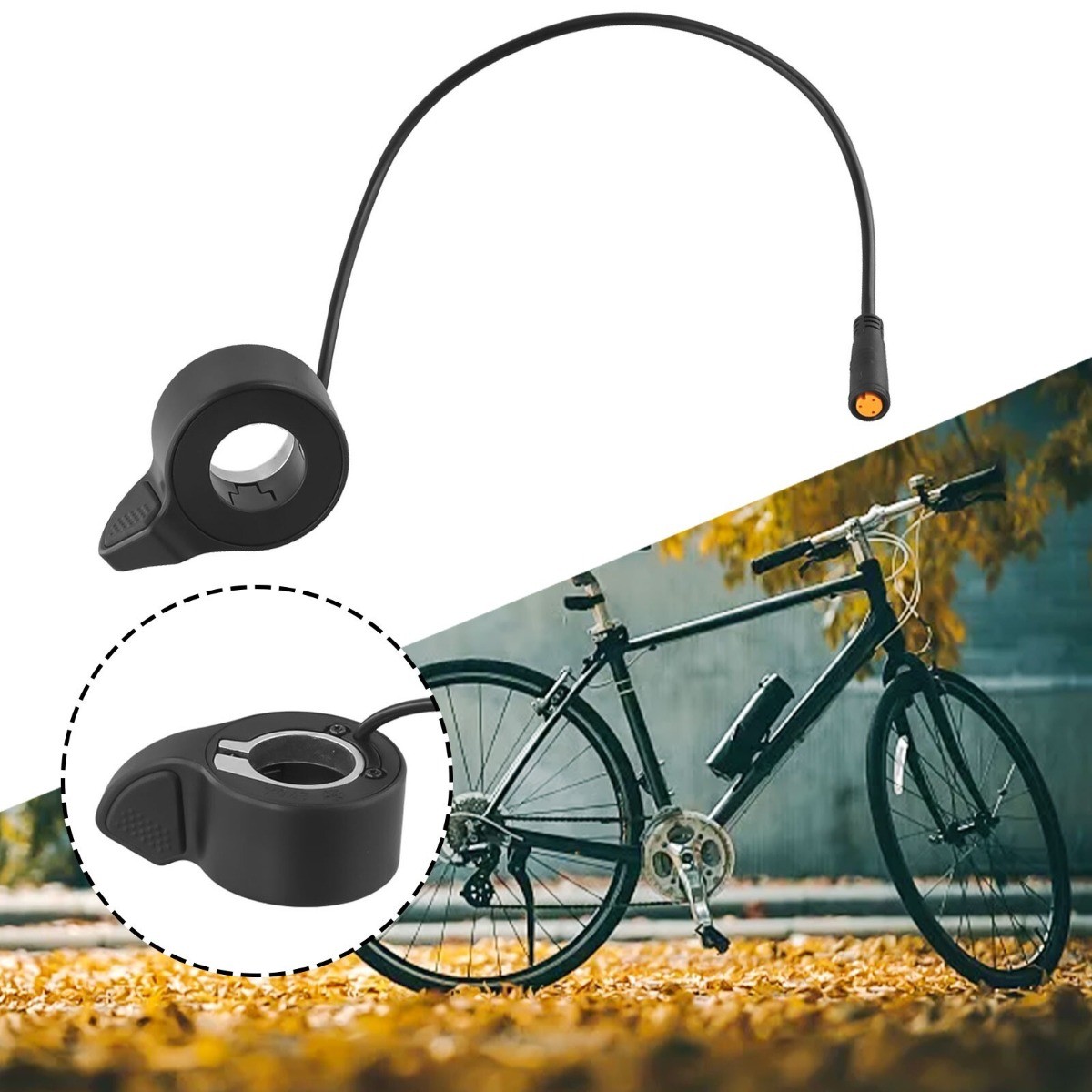 Convenient Thumb Throttle For Bafang BBS01 02 HD Drive Ebike