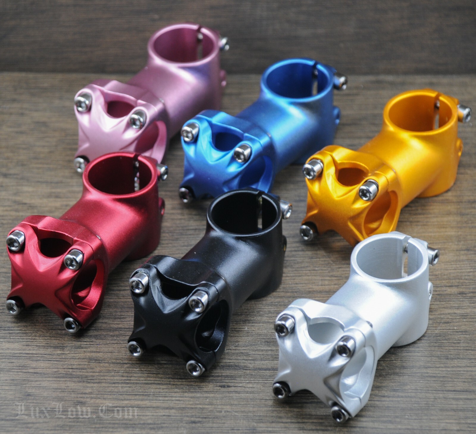 1 1/8″ Track Road Bike Threadless STEM 60mm MTB Cruiser Bicycle 1″25.4 Handlebar
