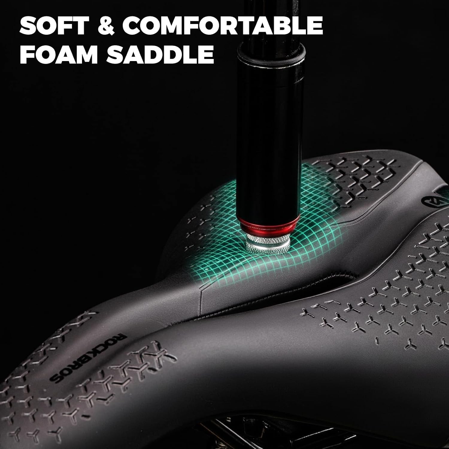 ROCKBROS Gel Bicycle Saddle Comfortable Soft Breathable Shockproof Seat Cushion