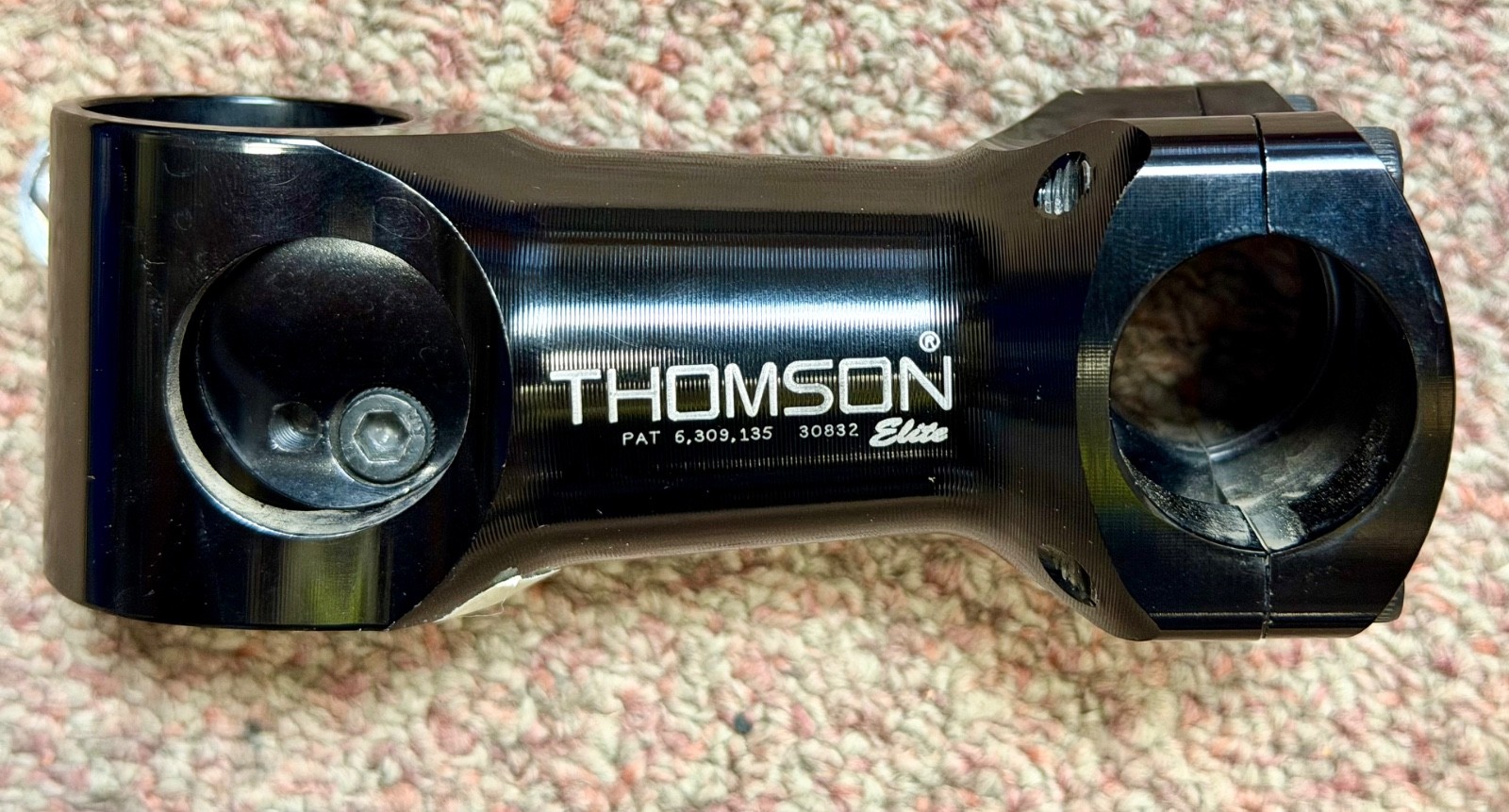 Thomson Elite Threadless Bicycle Stem SM-E111 90mm 25.4mm 5° Rise 1-1/8” Black