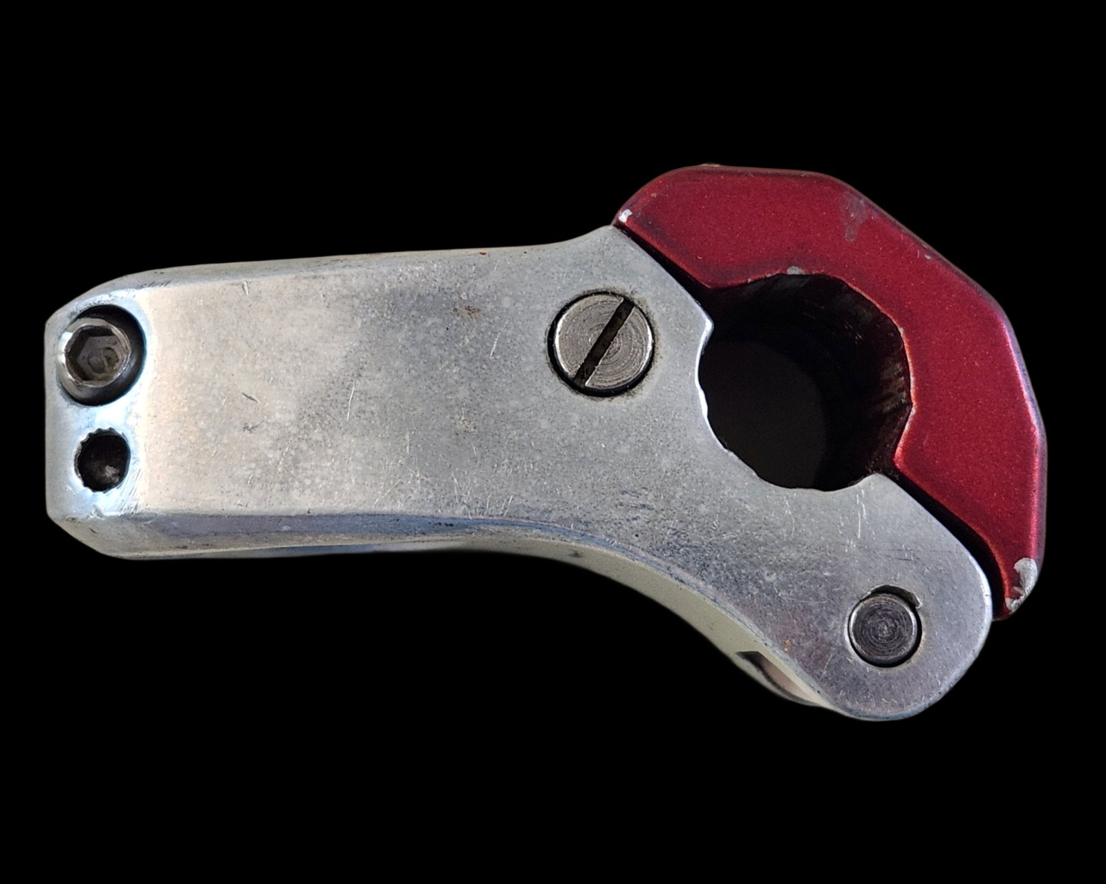 Mid School Mongoose 50mm BMX Hinged Stem 1 1/8″ Threadless 22.2mm Clamp Rare-Red