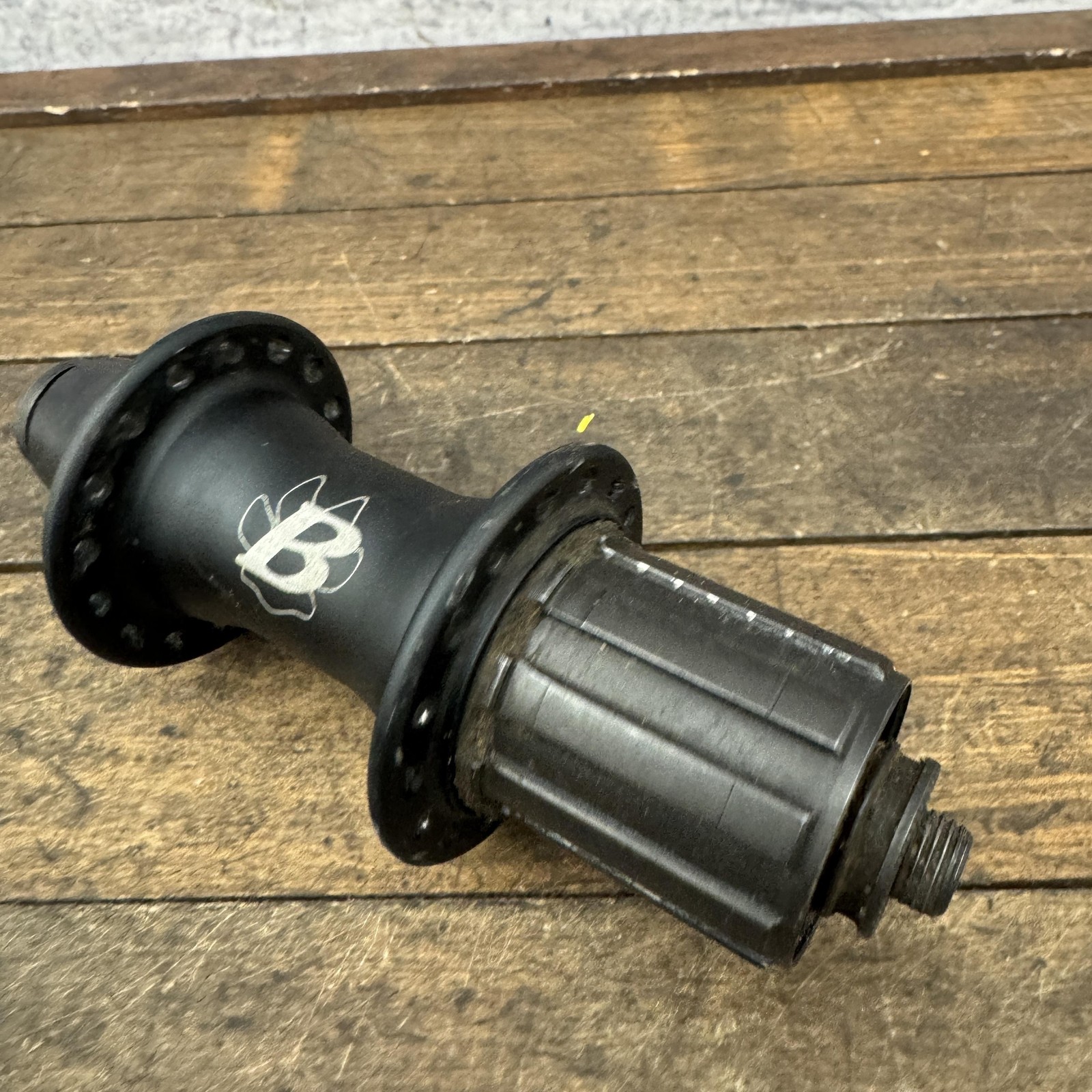 Bontrager Rear Bicycle Hub 32h Shimano Freehub 135mm 390g 90s MTB Alloy Vintage