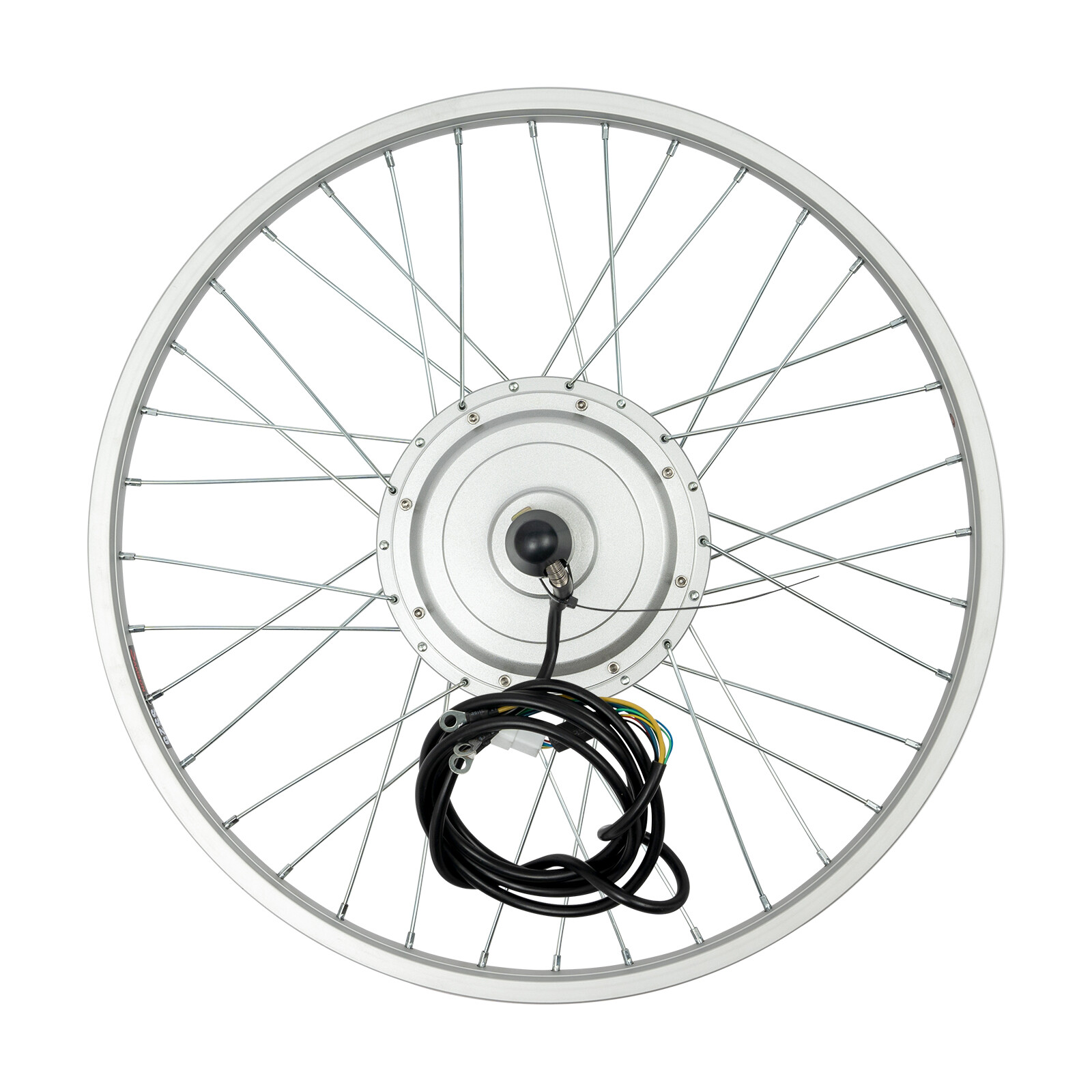 24″ 36V 750W Electric Bicycle Conversion Kit Front Wheel Kit Ebike Hub Motor Set