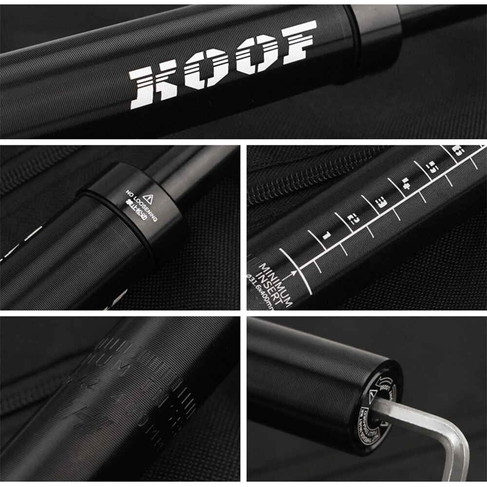 Bike Shock Seatpost Ultra Light Aluminum Suspension Shock Absorbing Seatpost