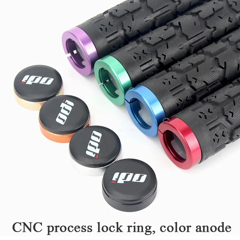 Bicycle Handlebar Cuffs Lock on Grips Shockproof MTB Handle Cover Grip Anti-Skid