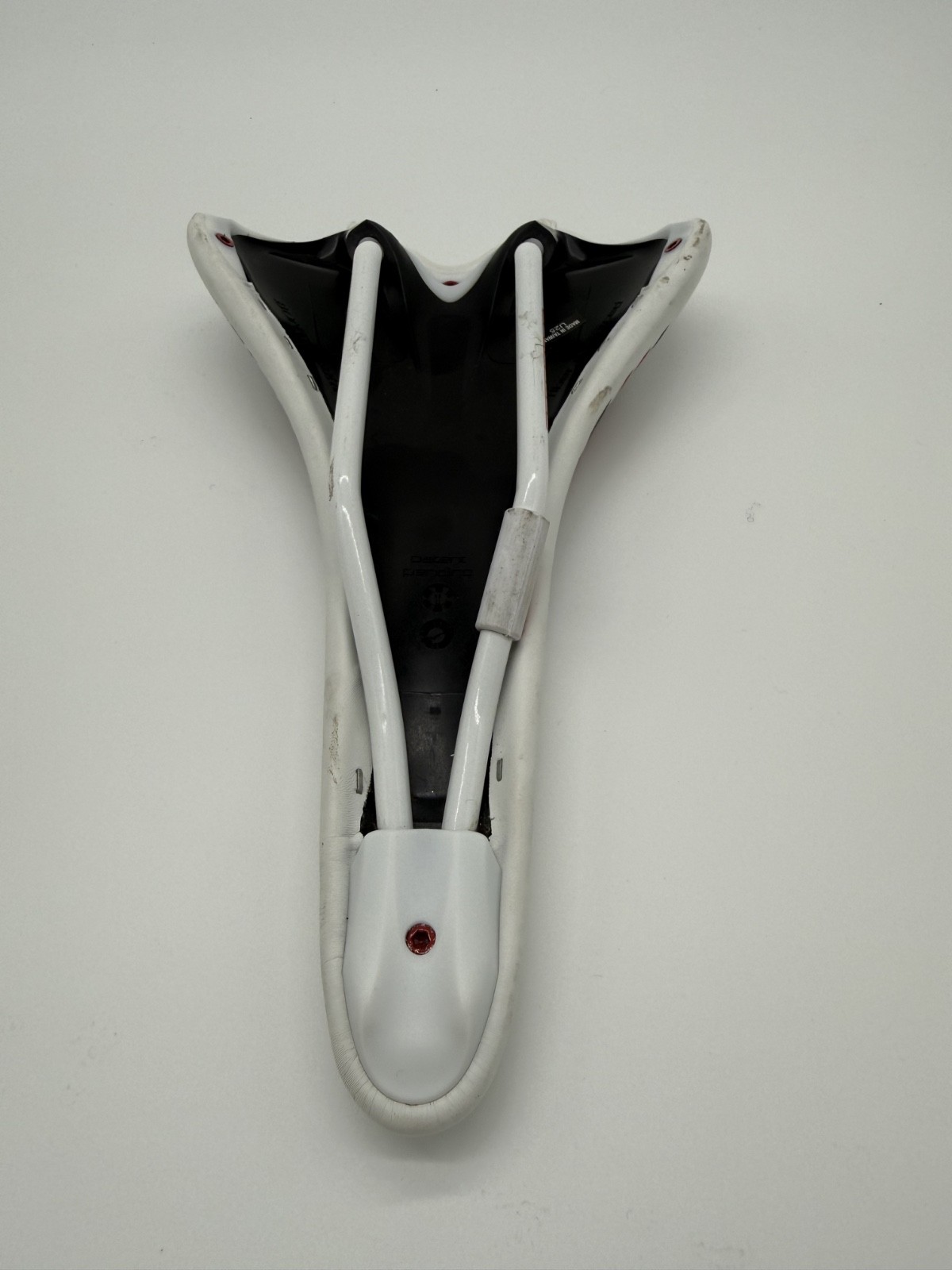 Bontrager RL 145 Seat Or Saddle Black White Red Fiber Reinforced