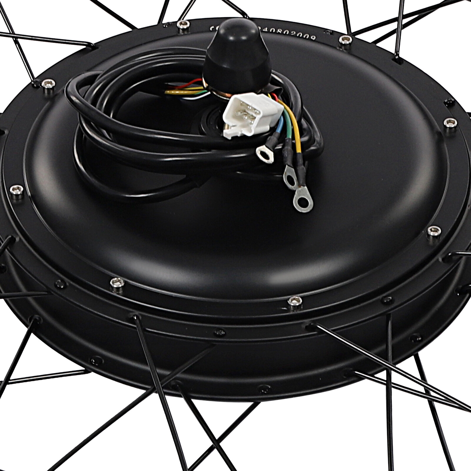 24″ Brushless Gearless Electric Bike E-Bike Front Wheel Conversion Kit 48V 1500W
