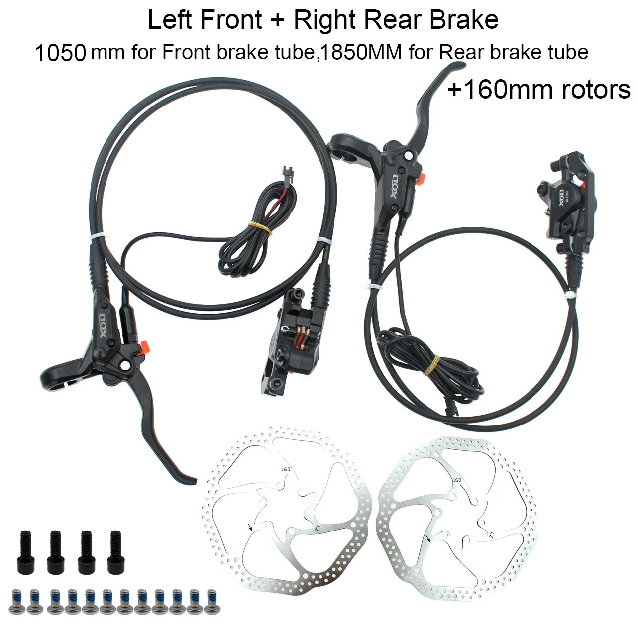 Electric Bicycle MTB Hydraulic Disc Brake Power Off For Driving Oil Disc Brake