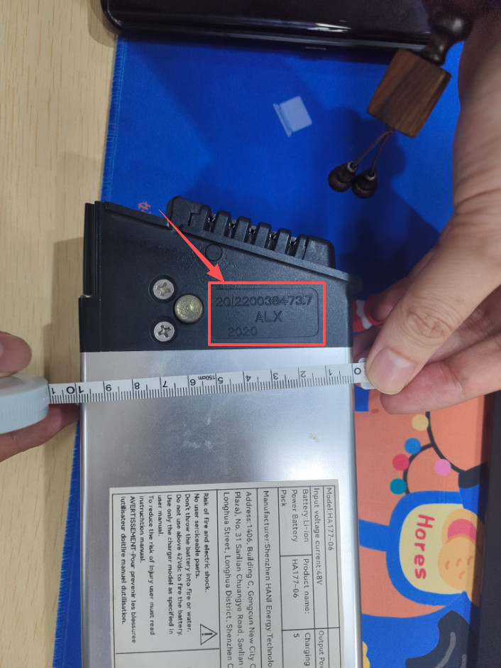 48V 10Ah Folding E-Bike Battery for ANCHEER TotGuard Pioneer Electric Bike UL