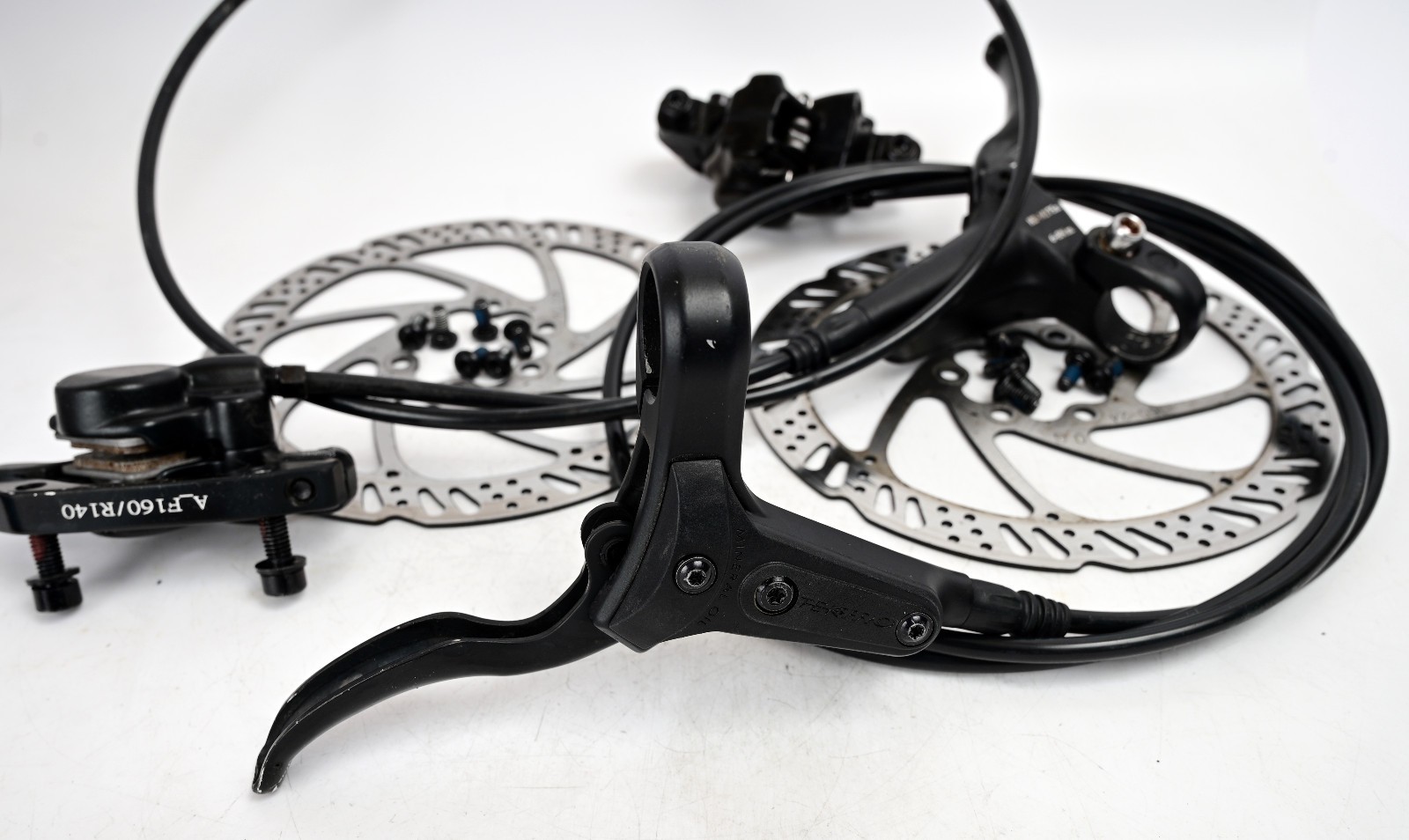 Tektro HD-M275 Hydraulic MTB Bike Disc Brake Set 6 Bolt 160mm Rotors *Pair*