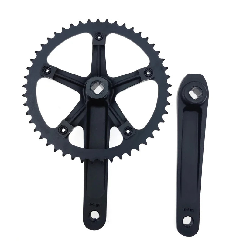 SKEACE Bicycle Crankset 144BCD Mountain Bike Square Hole Crank Aluminum Alloy Si
