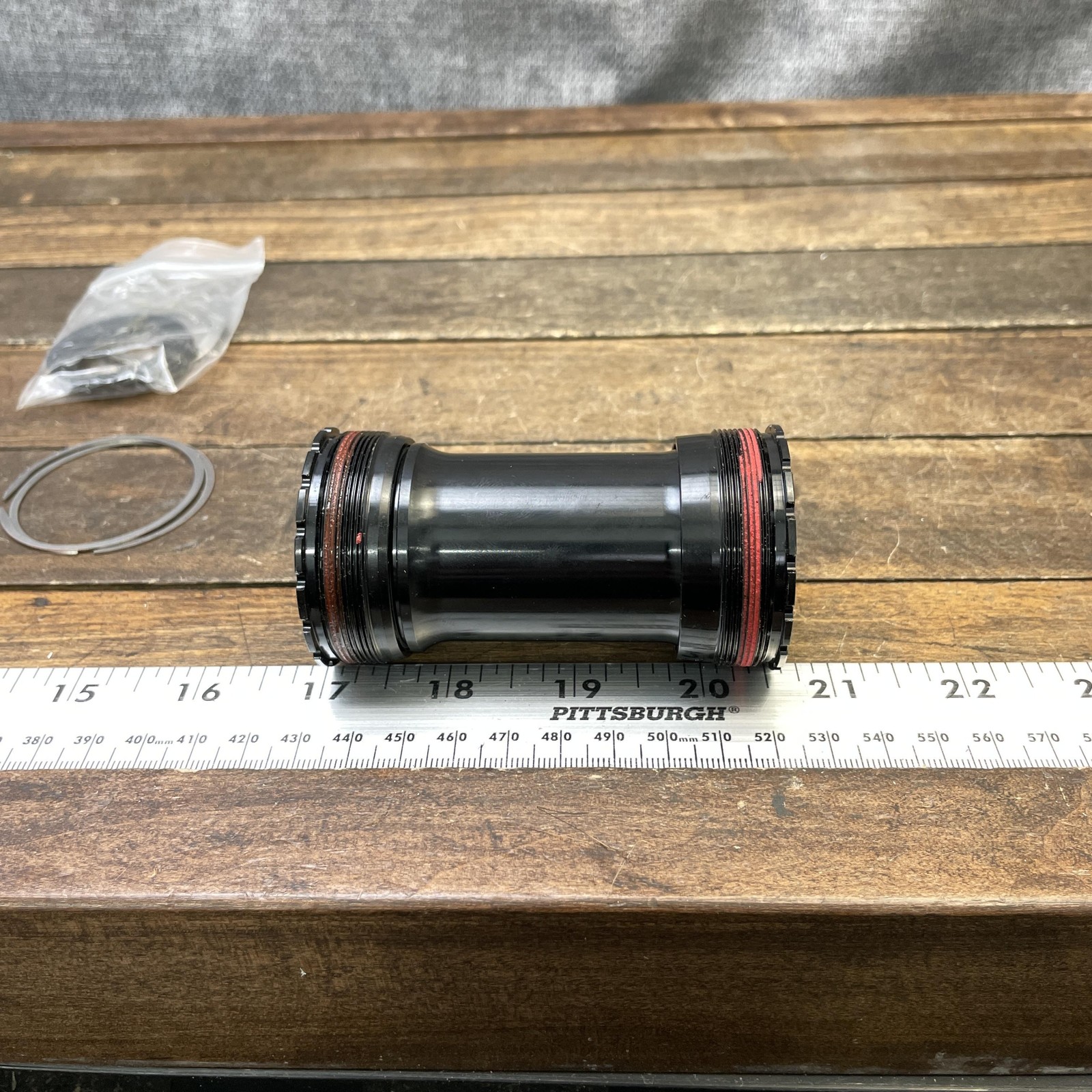 Token T47V386 Bottom Bracket T47 Inboard BB386 Ceramic Black Road Gravel