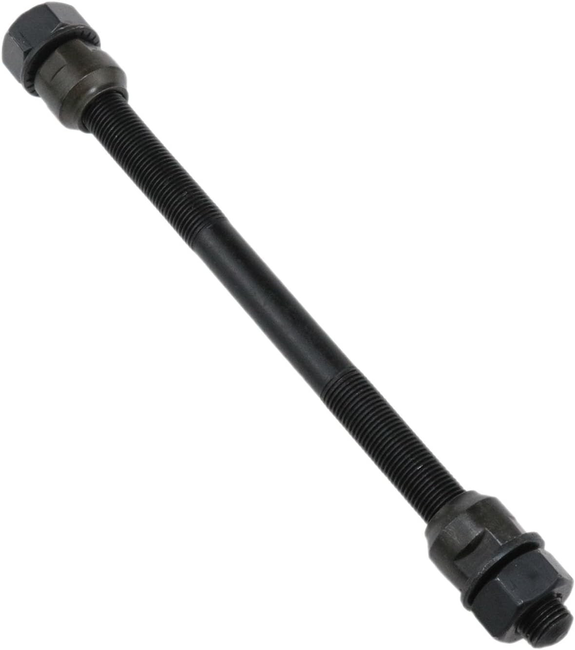 Gold Steel Bicycle Axle 154Mm/6.06Inch Multi-Speed Front Hub Axle 3/8Inch Bicycl