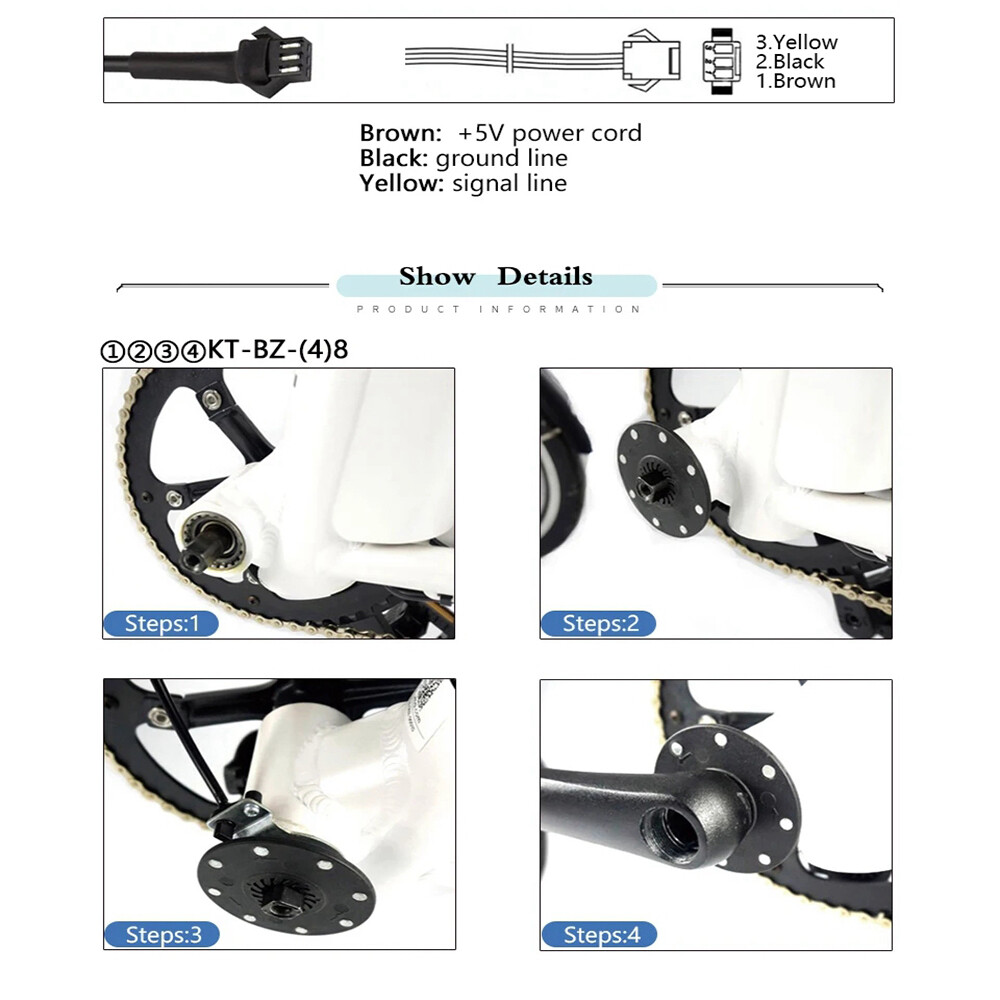 E-bike 250W-1000W 17-30A Sine Wave Controller+S866 Display+Thumb Throttle Kits