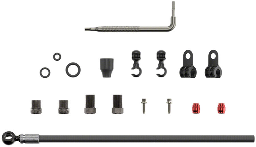 SRAM Disc Brake Hose Kit – Black Banjo, 2000mm