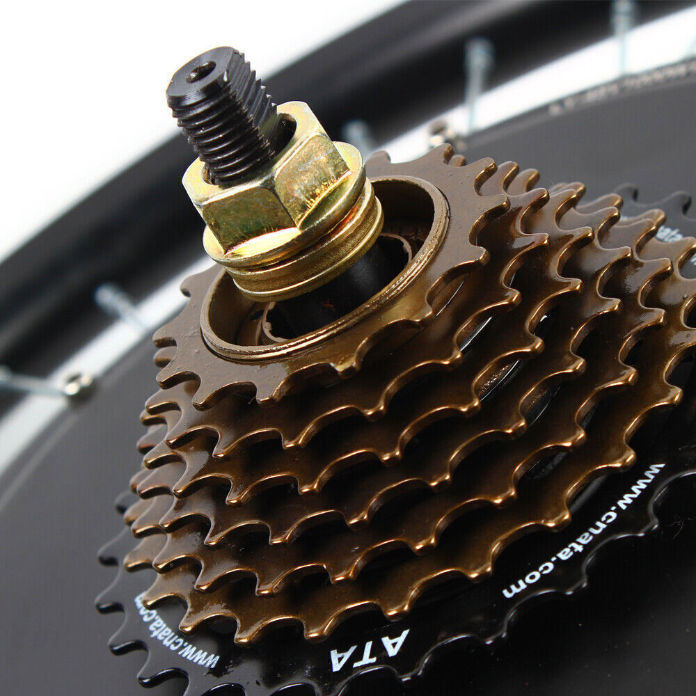 20 Inch eBike Electric Rear Wheel Hub Motor Bicycle Conversion Kit 1000W 48V