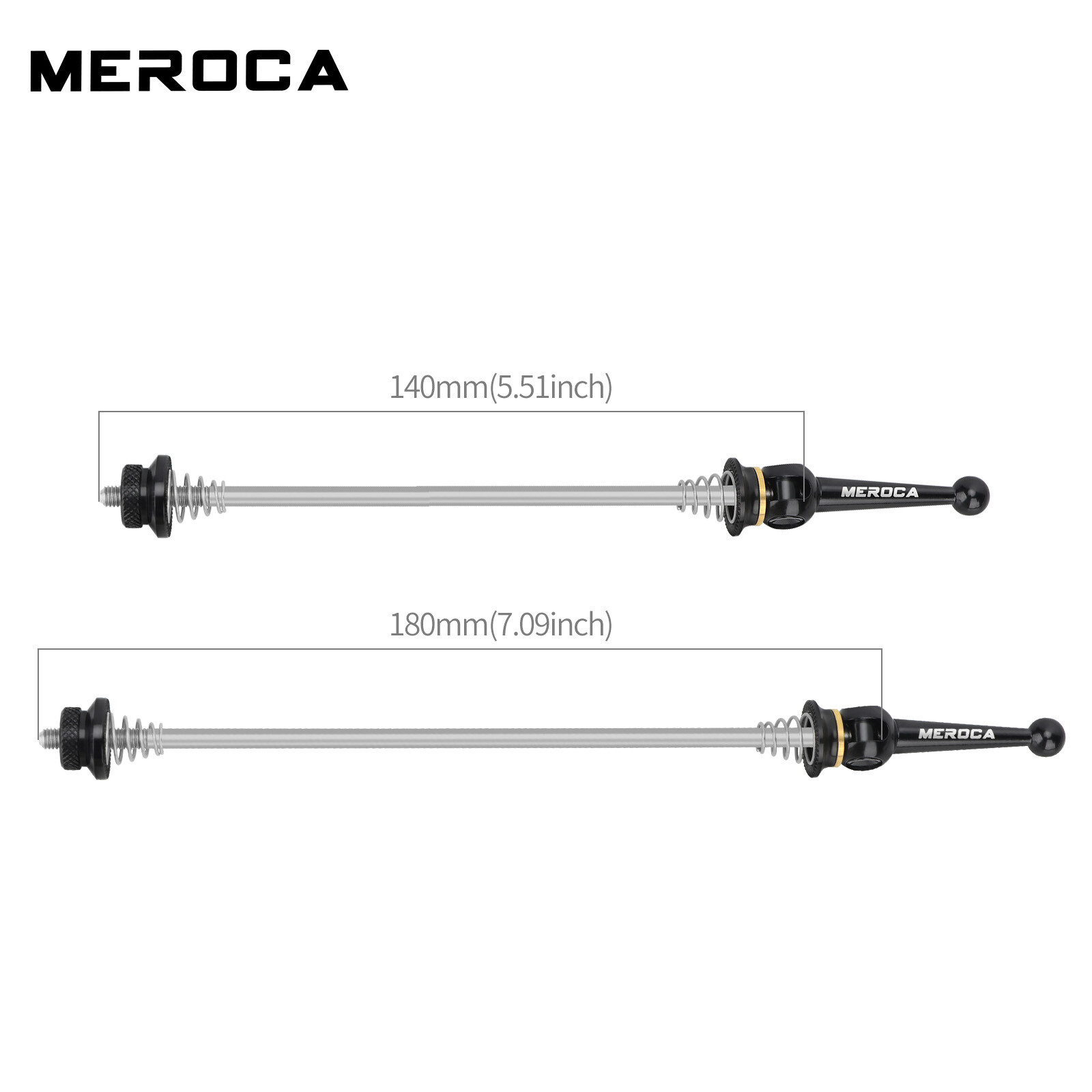 Bicycle Wheel Skewers MTB Road Bike QR Quick Release TITANIUM Front Rear Set